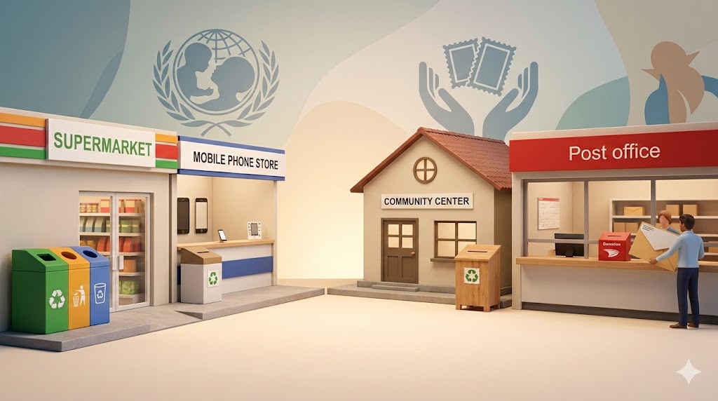 3.使用済み切手の主な寄付先と回収ボックス設置場所