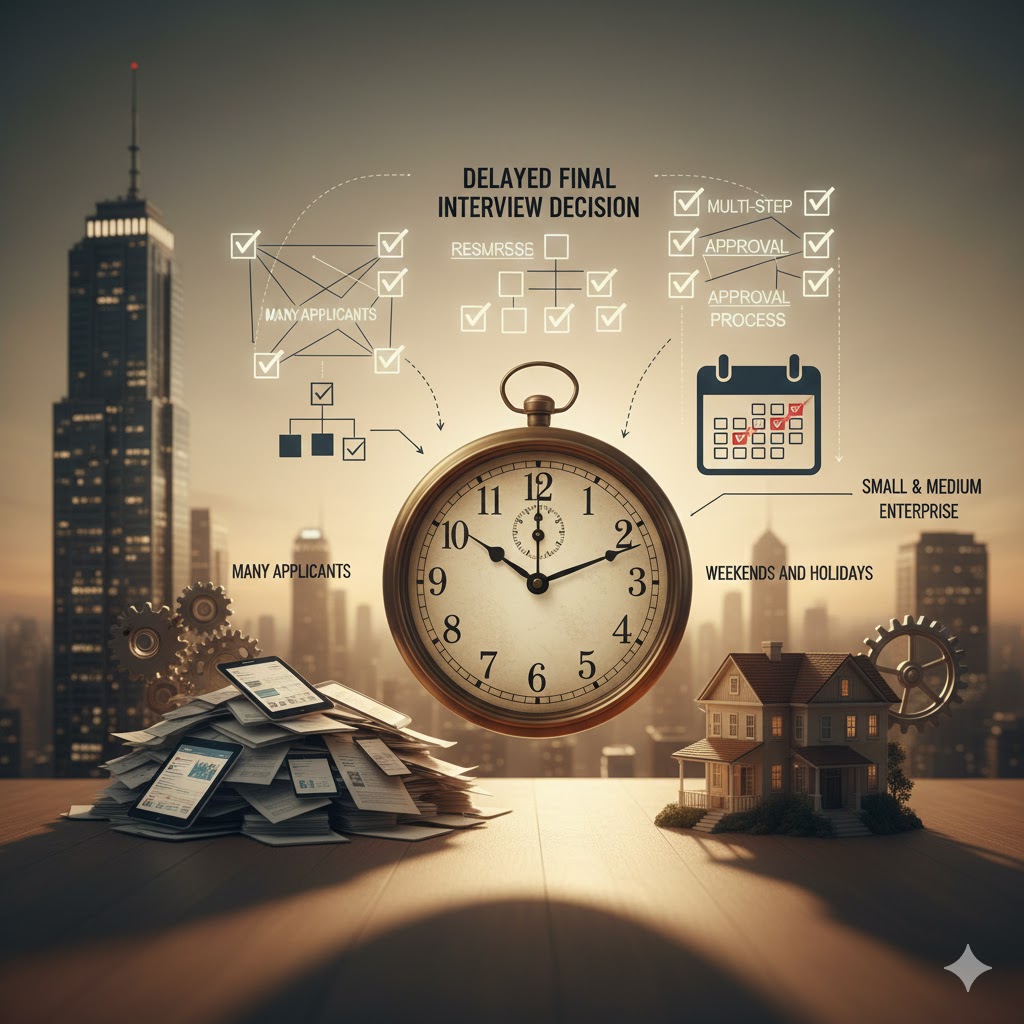 2.最終面接の結果が遅い理由と連絡の目安