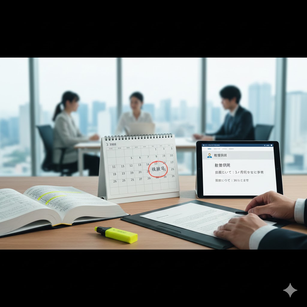 1.退職3ヶ月前は非常識ではない理由