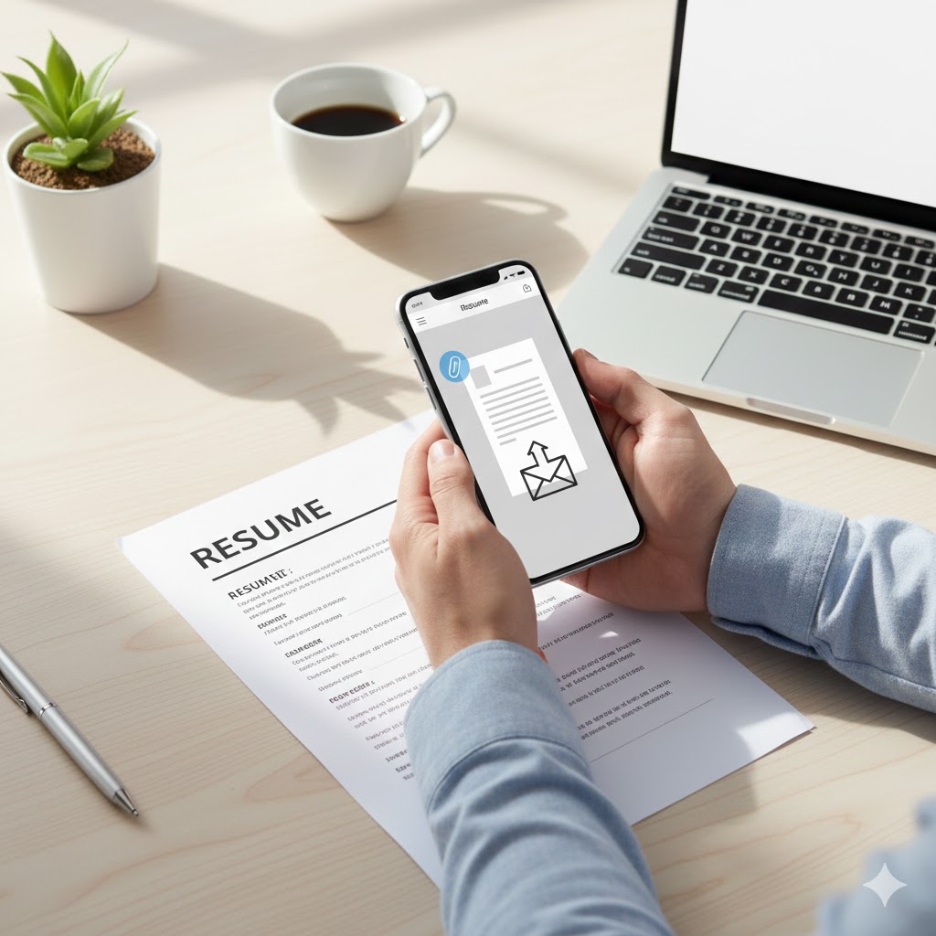 1.スマホから履歴書をメールで送る基本知識
