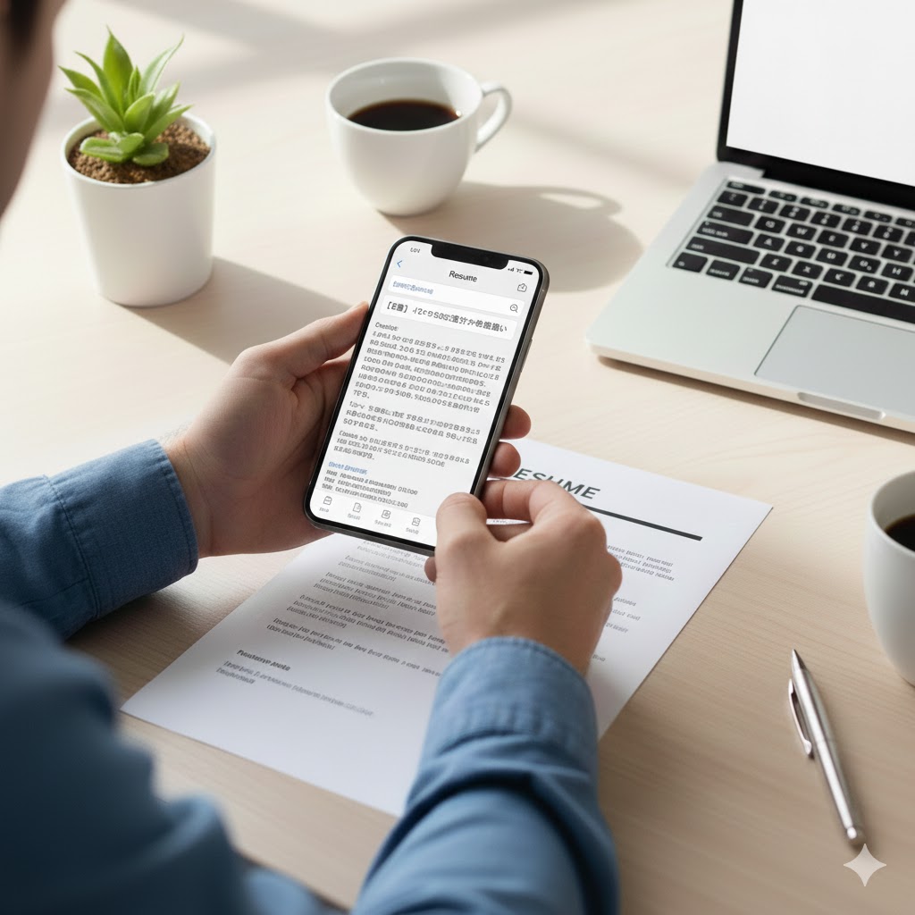 4.履歴書送付メールの正しい書き方