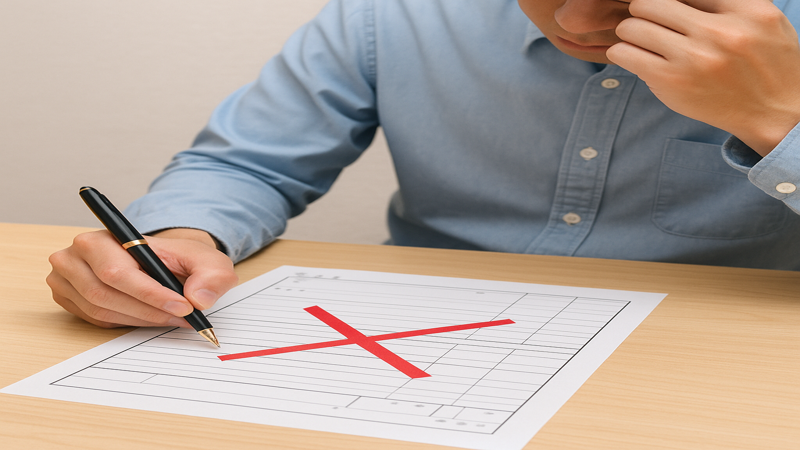 4.履歴書学歴欄でよくある間違いと注意点