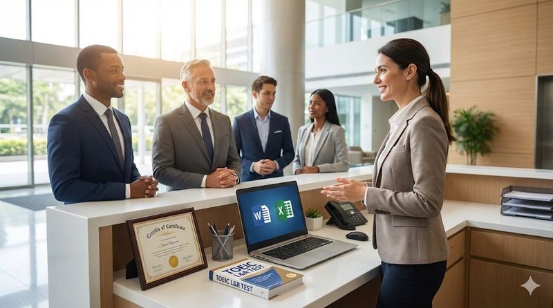 2.大手企業受付嬢に求められるスキルと資格