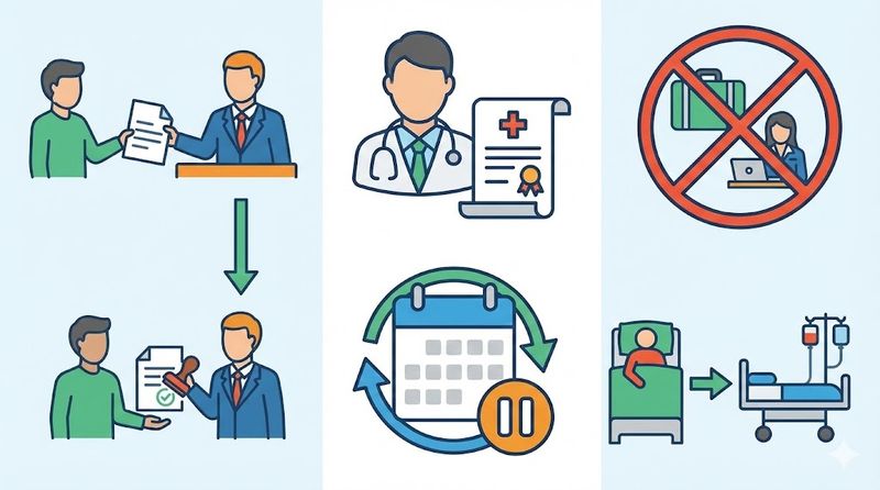 4.病気休暇の取得方法と注意点