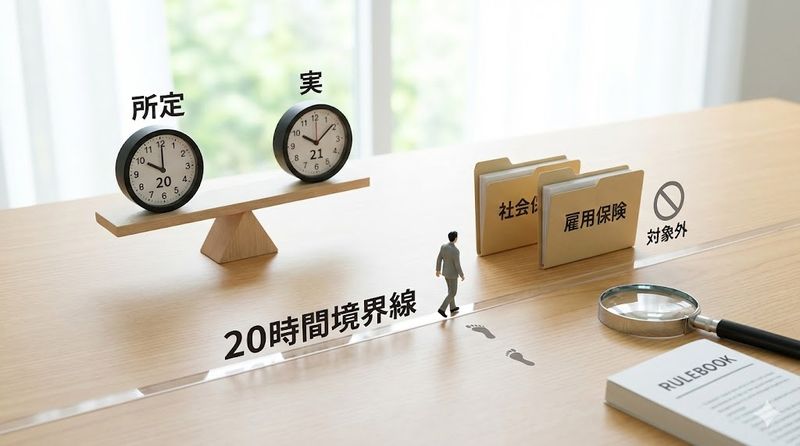 1.週20時間を1回だけ超えてしまった場合の基本知識