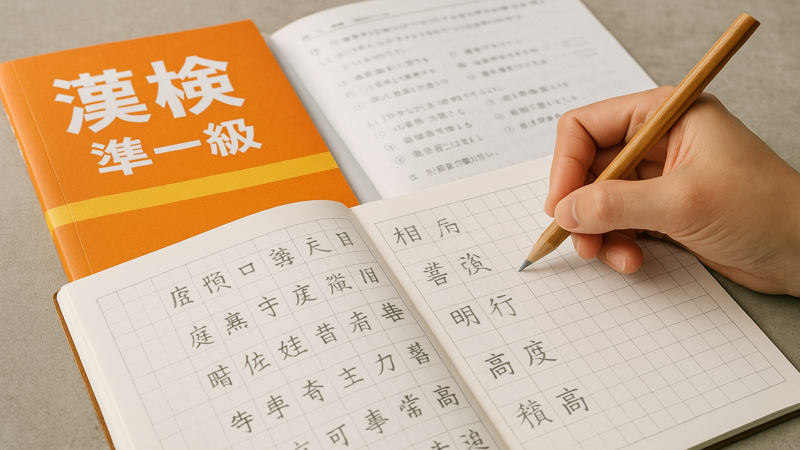 3.漢検準一級に一発合格するための勉強法