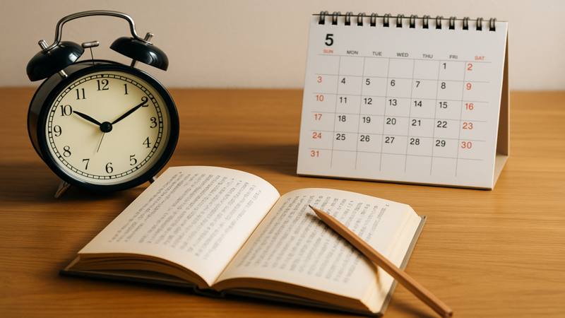 4.漢検準一級合格に必要な勉強時間と学習期間