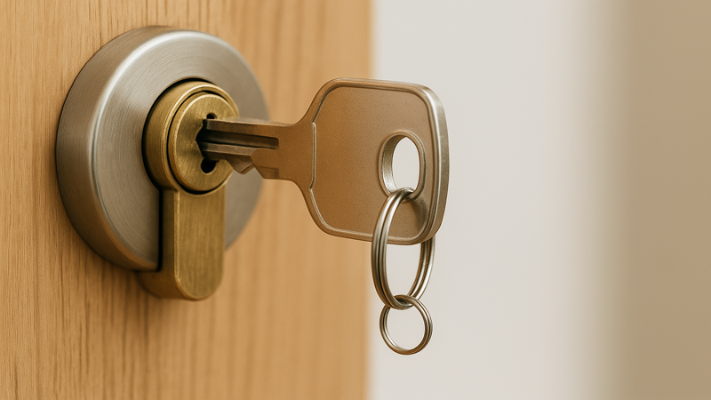 1.鍵をさす漢字の正解は「挿す」