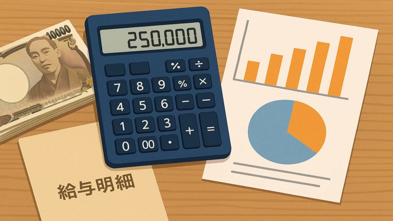 1.手取り25万円の基本知識