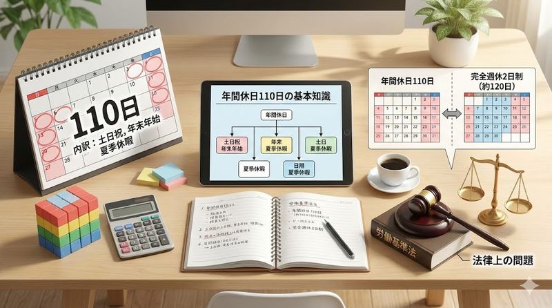 1. 年間休日110日の基本知識