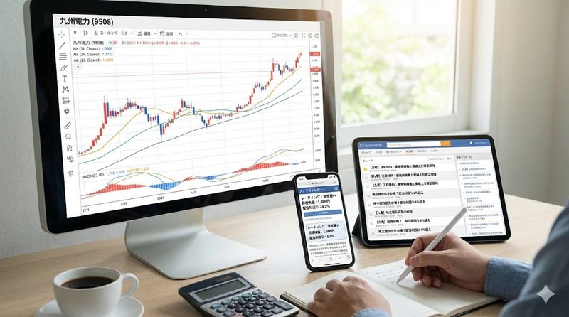 2.九州電力の株価動向と投資家の反応
