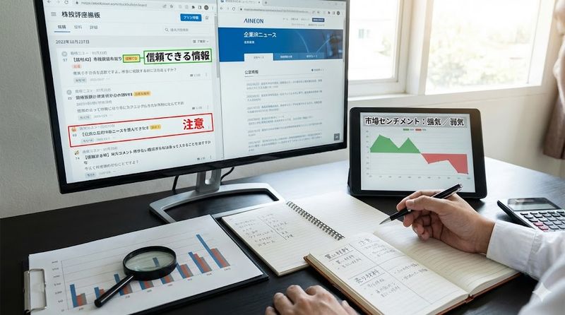 3.掲示板情報の読み解き方と投資判断