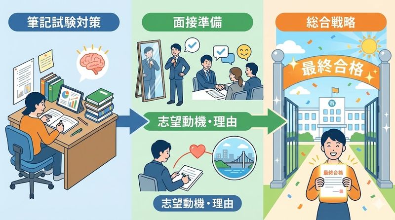 4.市役所試験に合格するための対策ポイント