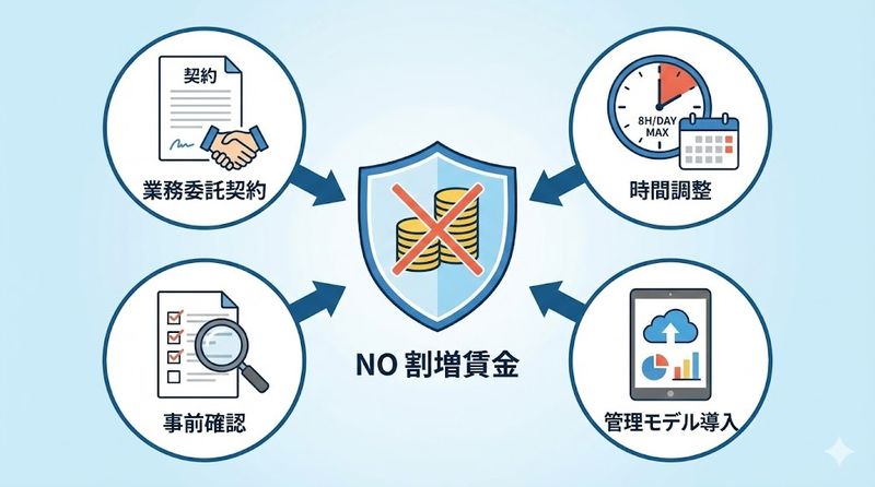 3.ダブルワークで割増賃金を発生させない方法