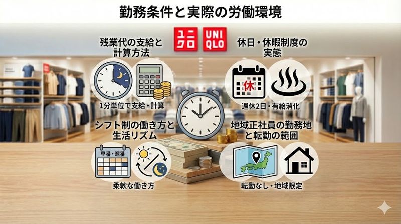 4.勤務条件と実際の労働環境