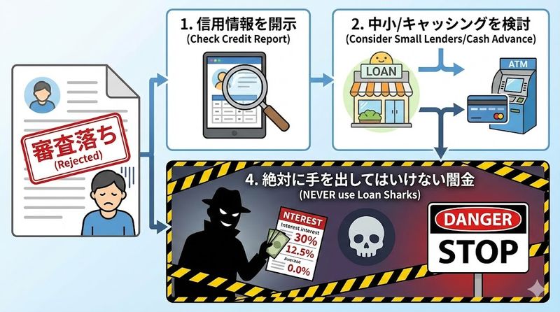 4.審査に落ちた後の具体的な行動プラン