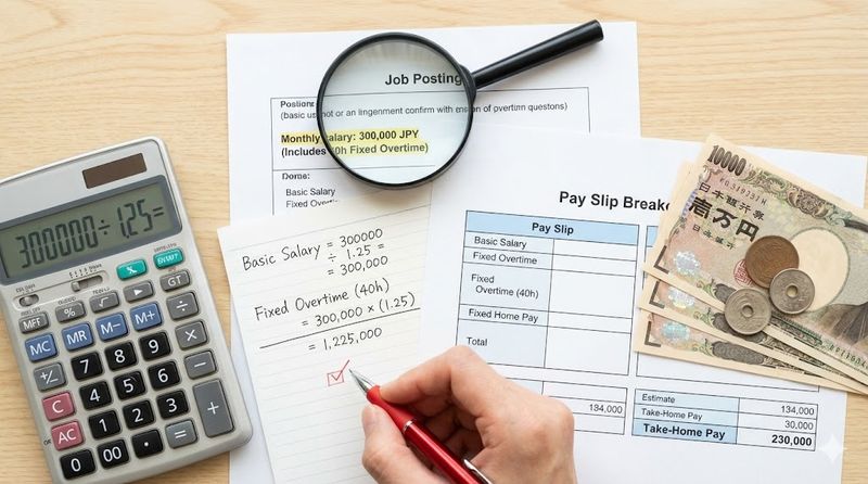 4. 固定残業代40時間分の正しい計算方法と手取り額の実態