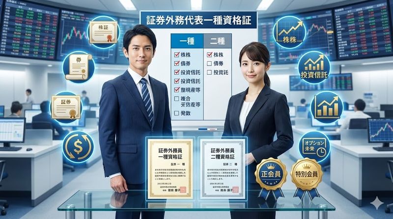 1.証券外務員1種とは？基礎知識を理解しよう