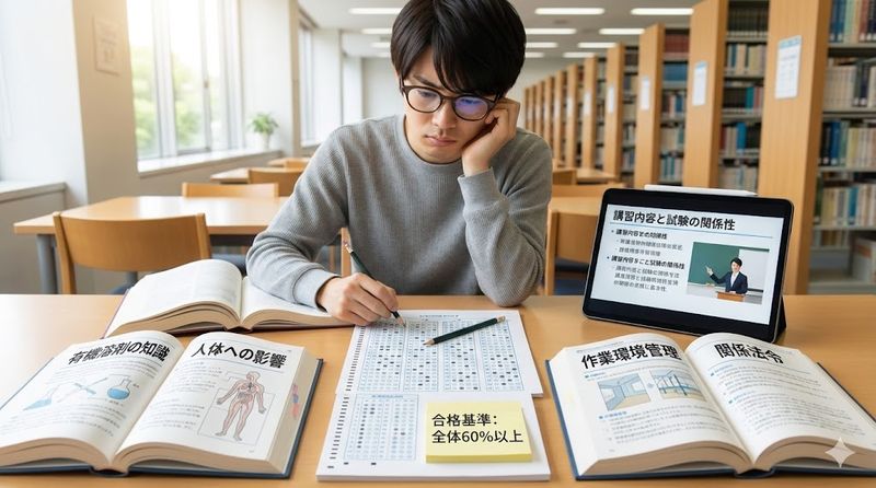 2.有機溶剤作業主任者試験の難易度と試験内容