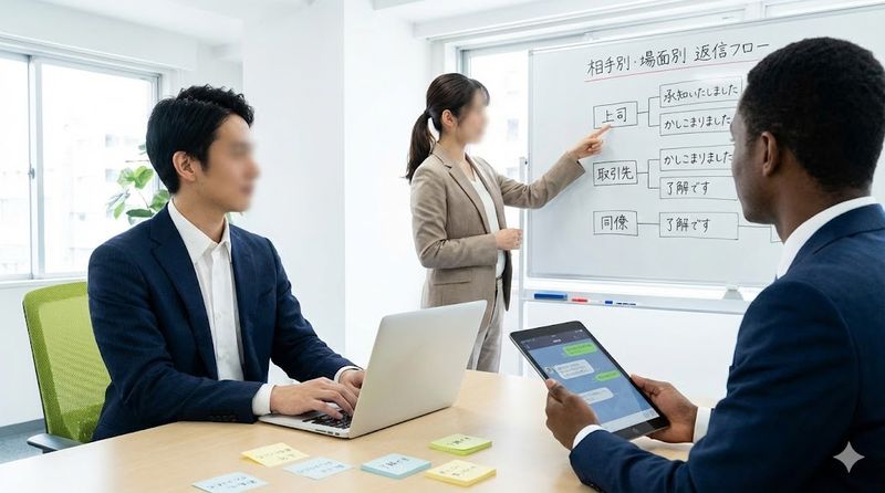 3.相手別・場面別の正しい返答フレーズの選び方