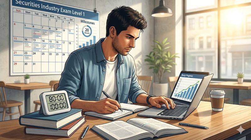 1.証券外務員1種の勉強時間の目安