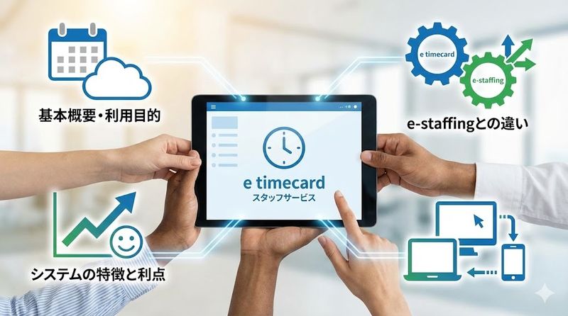 1. e timecardスタッフサービスとは