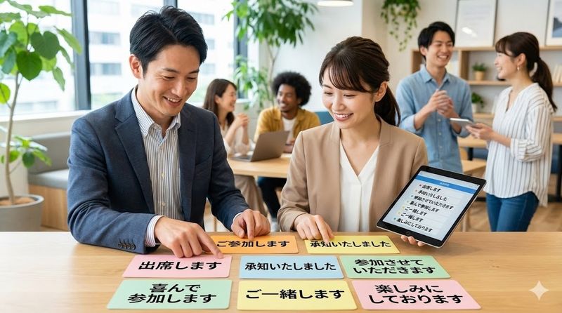 2. 参加の言い換え表現30選