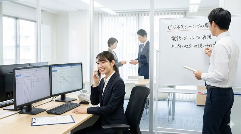 2.「居る」の尊敬語の正しい使い方