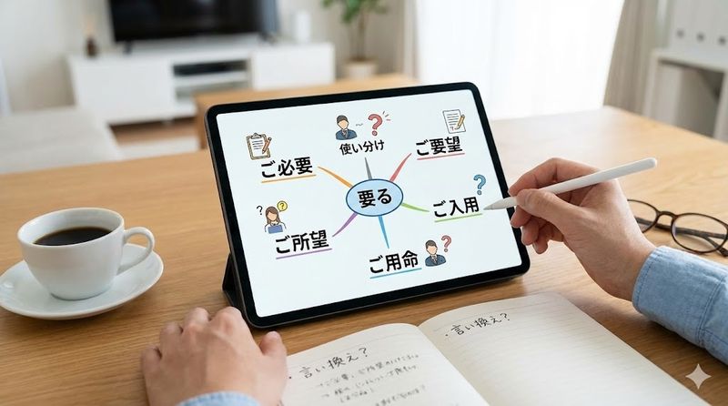 4.「要る」の敬語表現の言い換えと類語