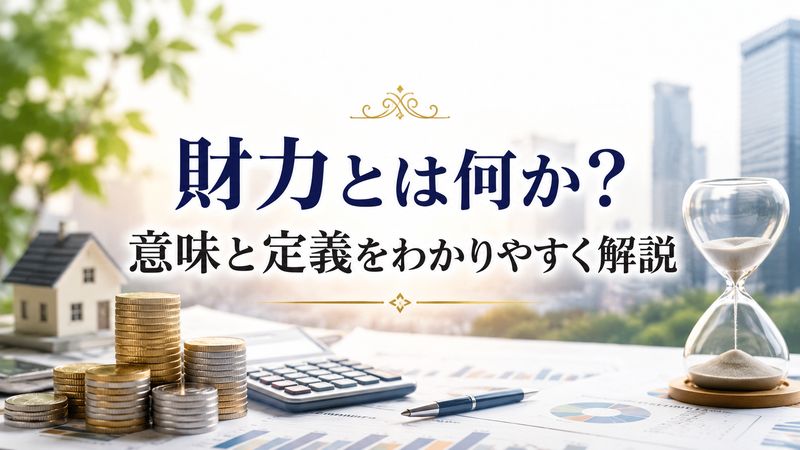1.財力とは何か?意味と定義をわかりやすく解説