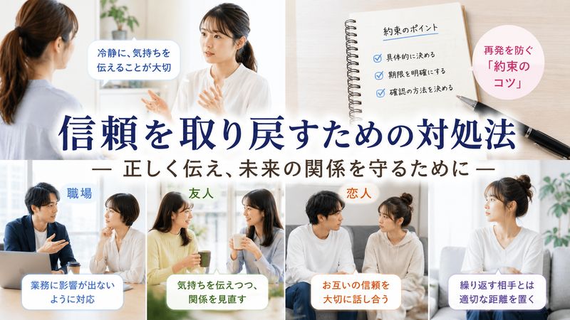 3. 約束を反故にされたときの正しい対処法