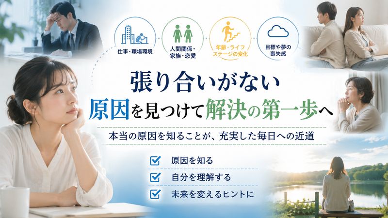 2.張り合いがない原因を徹底分析する