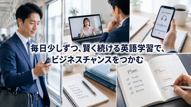 2.忙しい経営者でも続けられる英語学習法