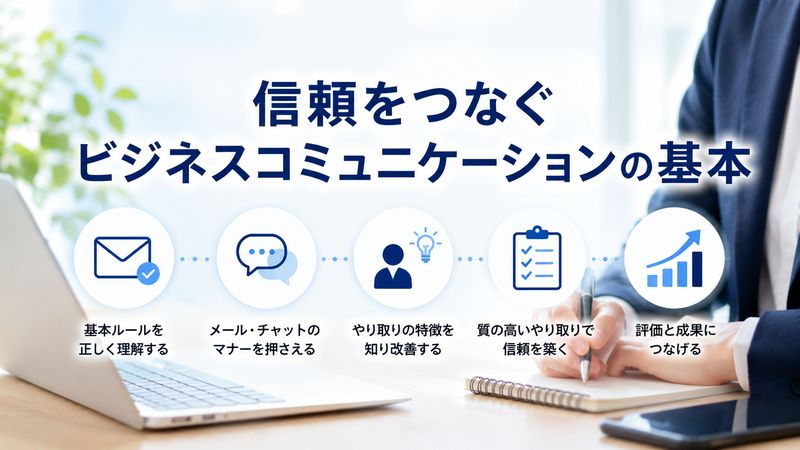 1.ビジネスにおける「やり取り」の基本マナーとは