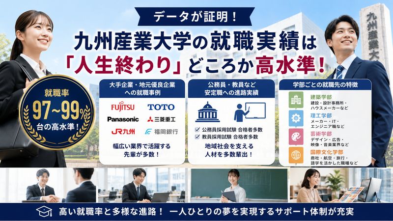 3.就職実績から見る「人生終わり」は本当か