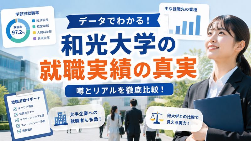 2.和光大学の就職実績から見る真実