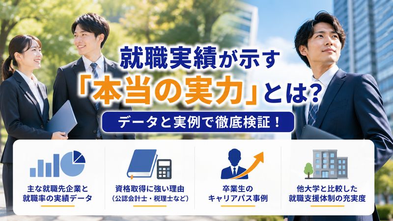 3.就職実績から見る「人生終わり」は本当か