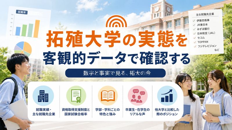 2.拓殖大学の実態を客観的データで確認する