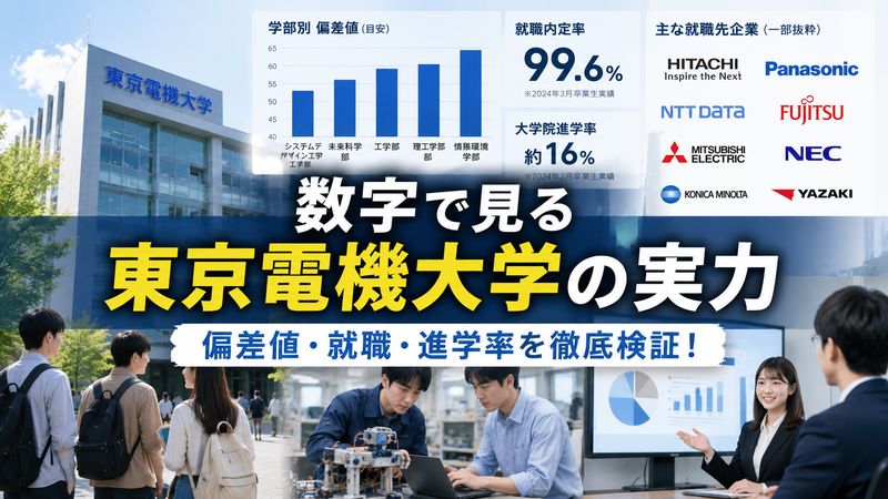 2.東京電機大学の実力を数字で検証