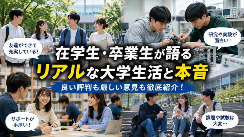 3.在学生・卒業生のリアルな評判
