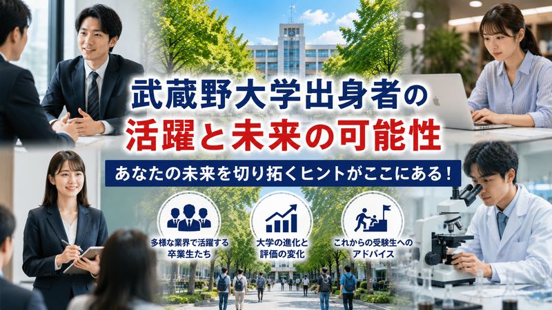 4.武蔵野大学出身者の活躍事例と将来性