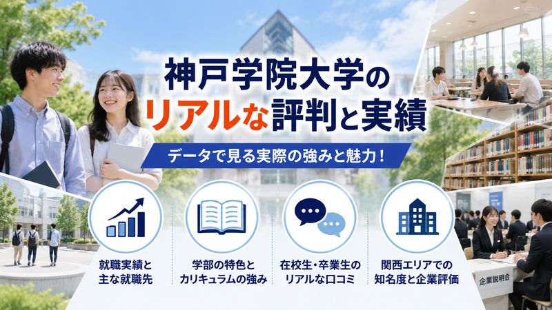2.神戸学院大学の実際の評判・データで見る現実