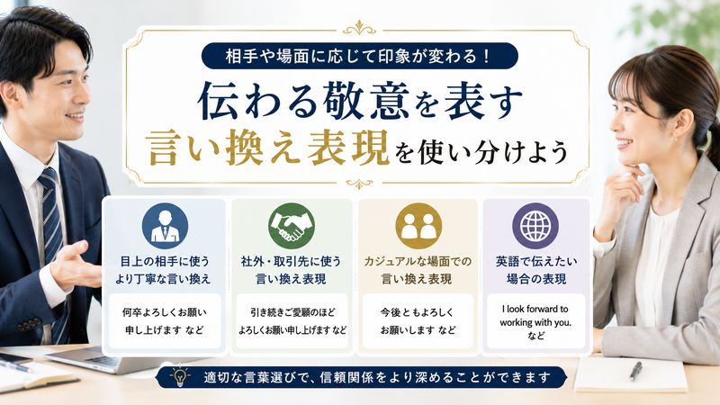 3.状況に合わせた言い換え表現