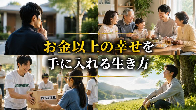 4.高額当選後も充実した人生を送るためにできること