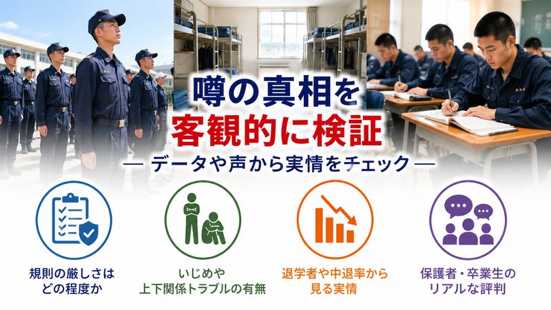 3.「やばい」の噂を項目別に検証する