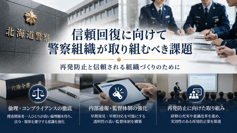 4.この事件から見える警察組織の課題