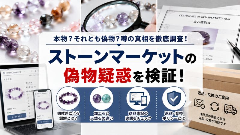2.ストーンマーケットの偽物疑惑を検証