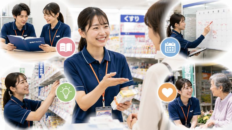 3.ドラッグユタカで働くメリットと向いている人の特徴