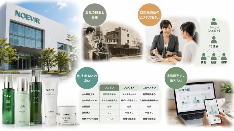 2.ノエビアの仕組みと販売形態の実態