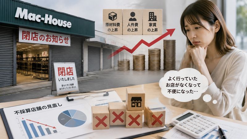 3.マックハウスの店舗閉店が相次ぐ理由